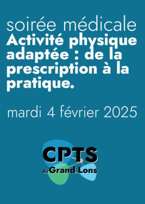 [soirée médicale] Activité physique adaptée : de la prescription à la pratique